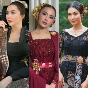 Parade Beragam Model Kebaya FIVENEWS-Dikenakan Artis di Hari Kemerdekaan ke-79 RI 