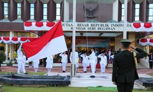 FIVENEWS-Semarak hut ke 79 ri ratusan wni upacara 17 agustus di brunei darussalam