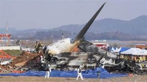 FIVENEWS-kronologi kecelakaan pesawat jeju air, lakukan pendaratan tanpa roda hingga terbakar hebat